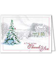 Cards: A Time To Say Thank You Holiday Card